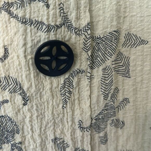 Ali Miles Relaxed Fit Floral Tunic Top L - Picture 6 of 8